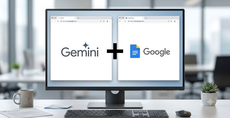 ג'מיני ו-Google Docs.