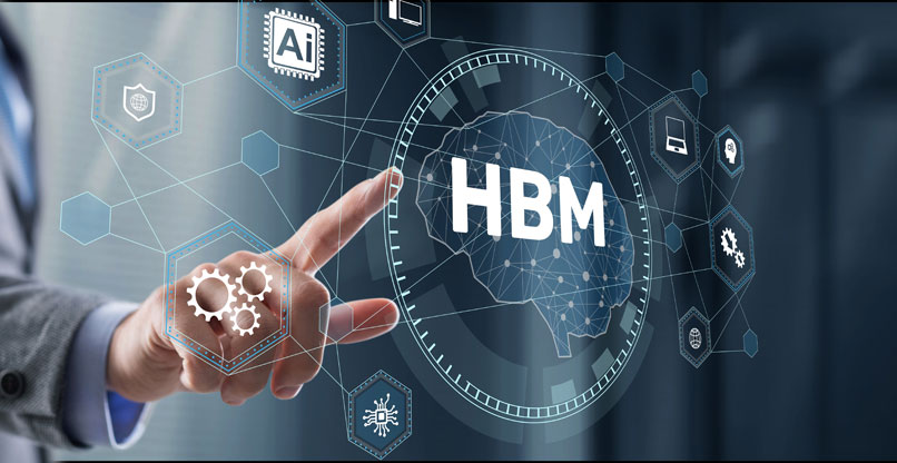 זיכרון HBM. צילום: Funtap, ShutterStock זיכרון HBM.