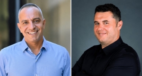 משמאל לימין: יניב ברזילי, מנכ"ל משותף, סי דאטה; משה חיטי CTO Security, סי דאטה.