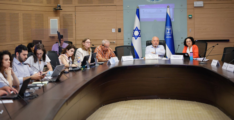ישיבת ועדת המשנה של ועדת הכלכלה לקידום תעשיית ההיי-טק בישראל, בראשות ח"כ אביגדור ליברמן.