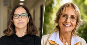 מימין לשמאל: פרופ' דורית ניצן ואילה מילר, חברות הוועד המנהל החדשות של SID-ישראל.