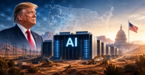 ממשיך למצב את ממשלו כממשל תומך AI. דונלד טראמפ נשיא ארצות הברית.