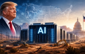 ממשיך למצב את ממשלו כממשל תומך AI. דונלד טראמפ נשיא ארצות הברית.