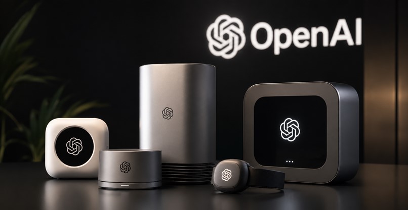 נמצאים בפיתוח - מכשירי חומרה פיזיים של OpenAI.