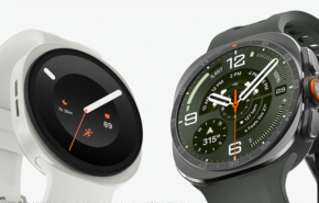 Galaxy Watch Ultra 2 (מימין) ו-Galaxy Watch9,