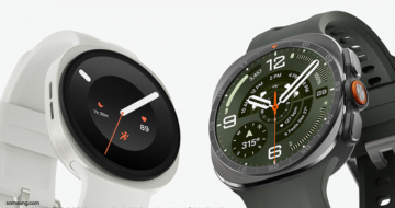 Galaxy Watch Ultra 2 (מימין) ו-Galaxy Watch9,