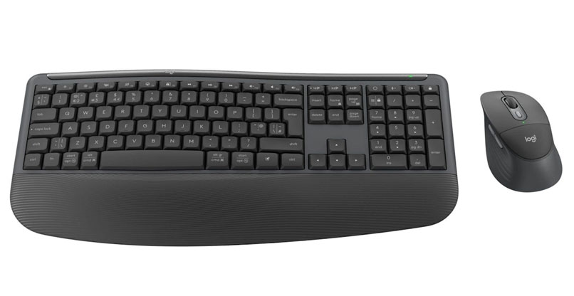 ה-Logitech Comfort Plus MK880.