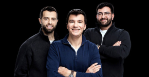 מייסדי אוליגו סקיוריטי. מימין: גל אלבז, סמנכ"ל הטכנולוגיות, נדב צ'רנינסקי, המנכ"ל, ואבשלום חילו, סמנכ"ל המוצר.