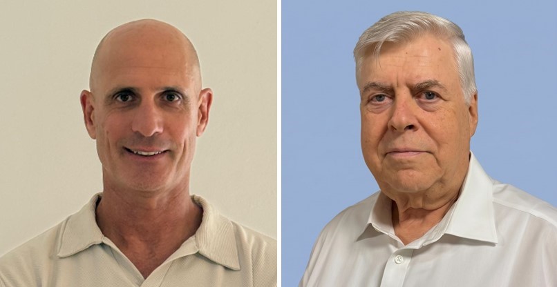 מימין: פרופ' זאב שוהם, מייסד-שותף של בטרפיט; משמאל: צבי בהט, מנכ"ל בטרפיט.