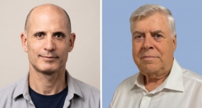 מימין: פרופ' זאב שוהם, מייסד-שותף של בטרפיט; משמאל: צבי בהט, מנכ"ל בטרפיט.