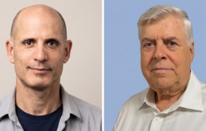 מימין: פרופ' זאב שוהם, מייסד-שותף של בטרפיט; משמאל: צבי בהט, מנכ"ל בטרפיט.