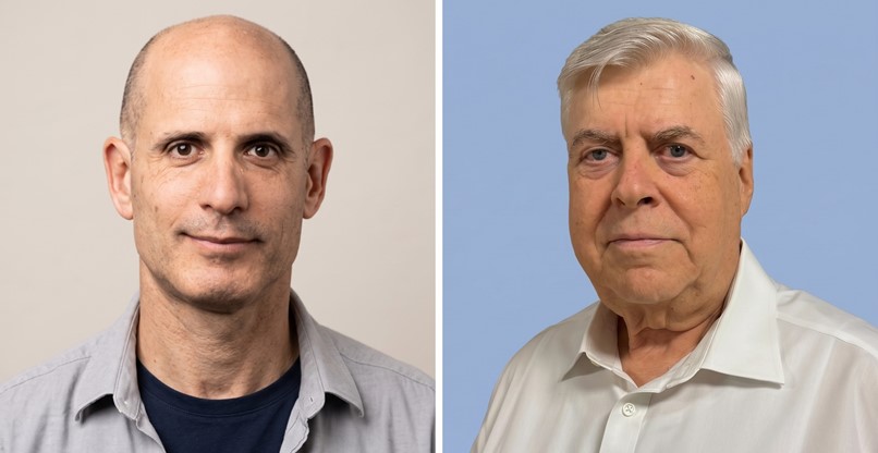 מימין: פרופ' זאב שוהם, מייסד-שותף של בטרפיט; משמאל: צבי בהט, מנכ"ל בטרפיט.