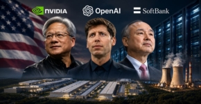 חוברות יחד להקמת דאטה סנטר עצום ל-AI באוהיו. OpenAI, אנבידיה וסופטבנק.