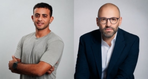 שי מיקהל, משנה למנכ"ל ומנהל חטיבת הטכנולוגיות במגדל ביטוח ופיננסים ו-אהוד נעוס, מנכ"ל עמותת בוגרי ממר"ם.