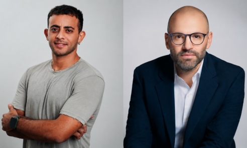 שי מיקהל, משנה למנכ"ל ומנהל חטיבת הטכנולוגיות במגדל ביטוח ופיננסים ו-אהוד נעוס, מנכ"ל עמותת בוגרי ממר"ם.