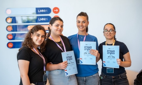 הזוכות במחנה וויקס. שחר כהן, אביגיל חסיד, נועה כהן והילה אסולין.