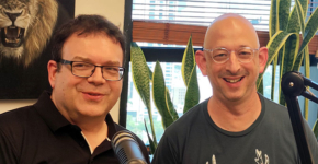 משמאל: אייל קוט, ה-CTO, ויוני איתיאל, סגן הנשיא לפיתוח מוצרים של פספורטכארד.