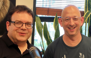 משמאל: אייל קוט, ה-CTO, ויוני איתיאל, סגן הנשיא לפיתוח מוצרים של פספורטכארד.