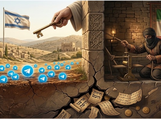יצרה קבוצת טלגרם שהתחזתה לקבוצה ישראלית ימנית. איראן.