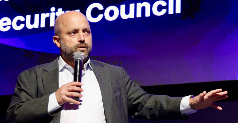 ד"ר אייל חולתא, לשעבר ראש המועצה לביטחון לאומי.