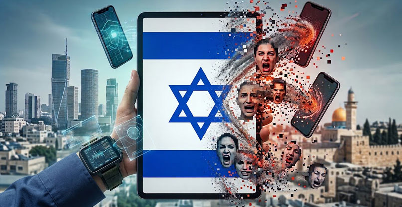 הקרב על הביטחון התודעתי של ישראל, והישראלים. צילום: ג'מיני הקרב על הביטחון התודעתי של ישראל, והישראלים.