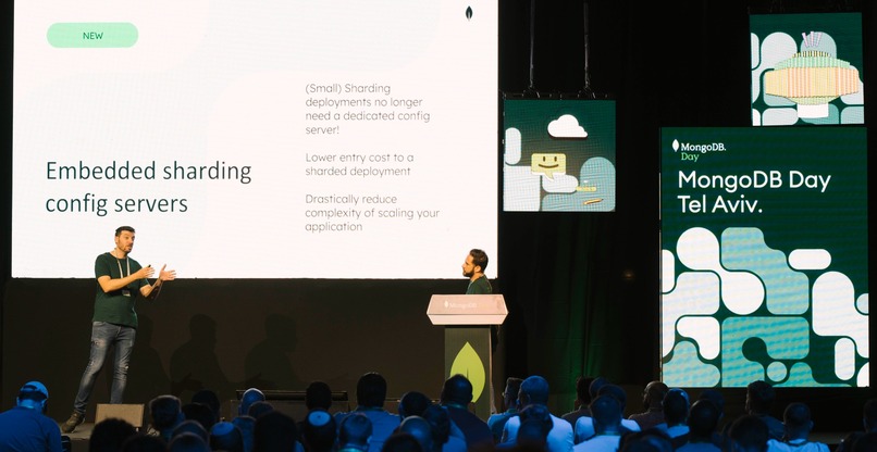 אירוע MongoDB בתל אביב בשנת 2024 צילום: מקסים דינשטיין אירוע MongoDB בתל אביב בשנת 2024