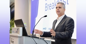 ליאור פוני, מנכ''ל דל ישראל, בפתח כנס Dell Technologies Forum השנתי.