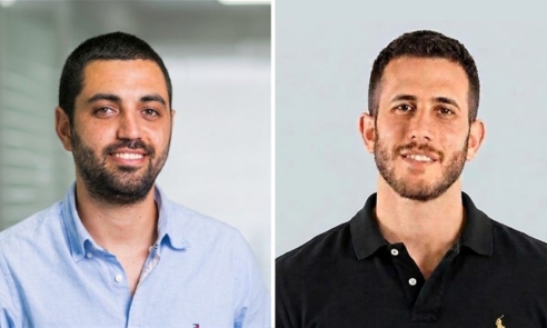מימין לשמאל: גל בץ, מנהל הטכנולוגיות הראשי (CTO) של קבוצת קומפאי ורון אולו, מנכ"ל ומייסד קבוצת קומפאי.